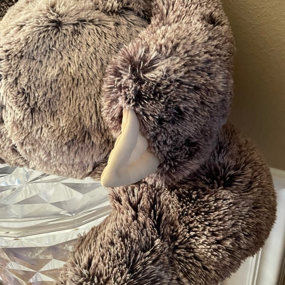 Plush JUMBO Sloth 36 Inch Fluffy Huge Sloth Plush Animal - Picture 12 of 14